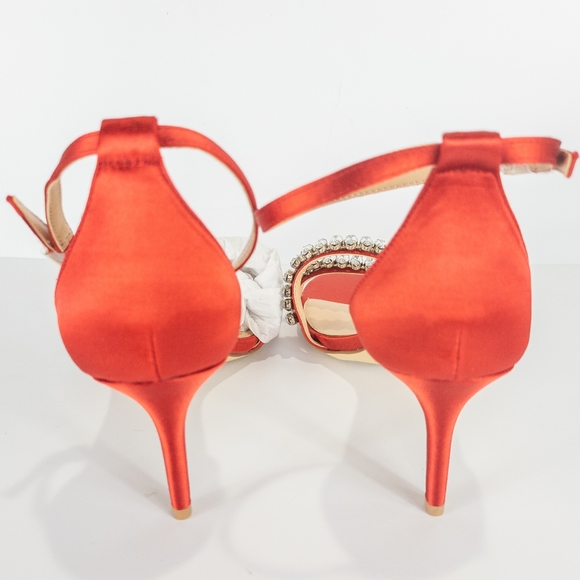 Jewel by Badgley Mischka Melania Crystal Embellished Ankle Strap Sandal - Picture 6 of 7